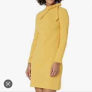 Calvin Klein Yellow Midi Dress